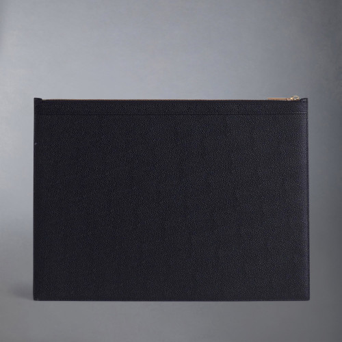 Thom Browne PEBBLE GRAIN LARGE DOCUMENT HOLDER
