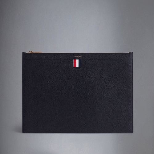 Thom Browne PEBBLE GRAIN MEDIUM DOCUMENT HOLDER