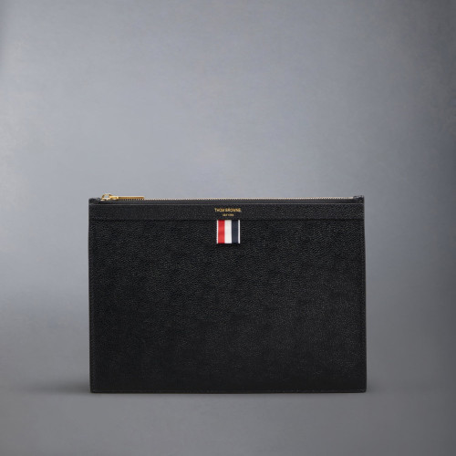 Thom Browne PEBBLE GRAIN SMALL DOCUMENT HOLDER