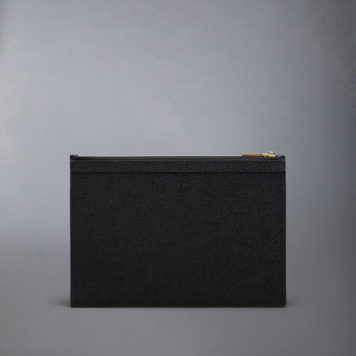Thom Browne PEBBLE GRAIN SMALL DOCUMENT HOLDER