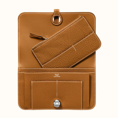 Hermes Dogon Duo Togo Gold Silver